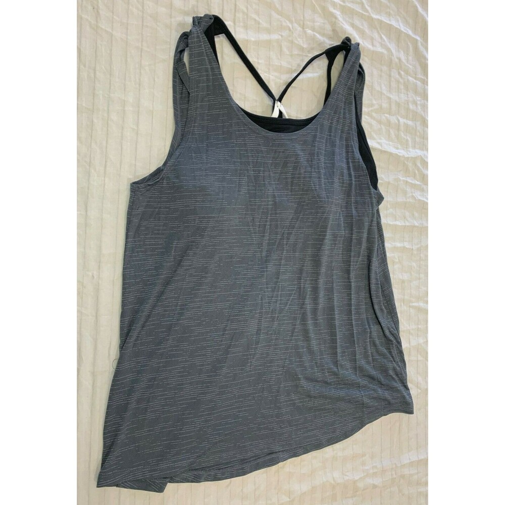CHAMPION WOMENS TANK TOP WITH BUILT BRA SIZE L